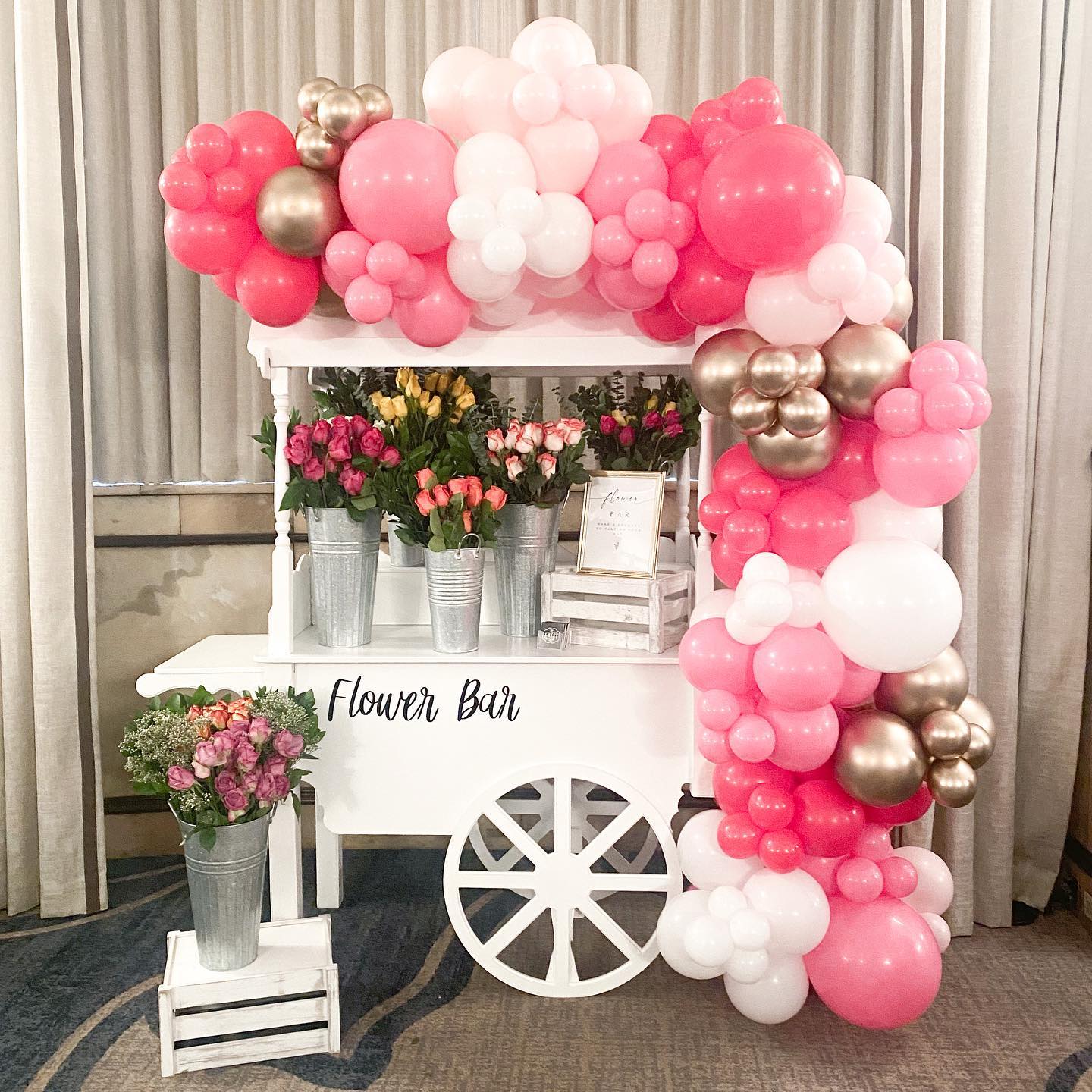 Flower Bar, The Sweet Cart Denver