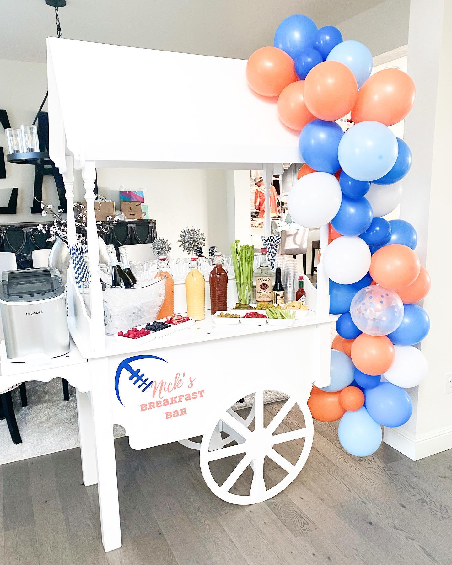 Football Party Bar, The Sweet Cart Denver